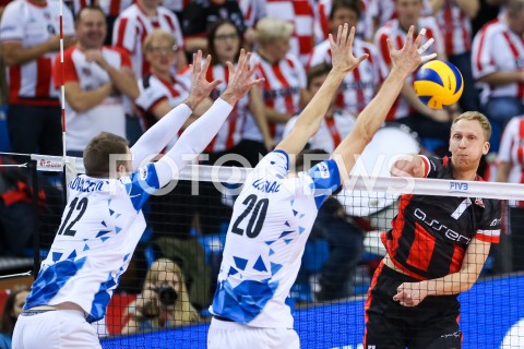  29.11.2018 RZESZOW<br />
SIATKOWKA MEZCZYZN<br />
KLUBOWE MISTRZOSTWA SWIATA 2018<br />
MENS CLUB VOLLEYBALL CHAMPIONSHIP POLAND 2018 <br />
MECZ ASSECO RESOVIA - TRENTINO VOLLEY <br />
N/Z JAKUB JAROSZ <br />
 