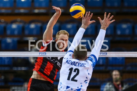  29.11.2018 RZESZOW<br />
SIATKOWKA MEZCZYZN<br />
KLUBOWE MISTRZOSTWA SWIATA 2018<br />
MENS CLUB VOLLEYBALL CHAMPIONSHIP POLAND 2018 <br />
MECZ ASSECO RESOVIA - TRENTINO VOLLEY <br />
N/Z JAKUB JAROSZ <br />
 