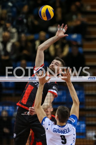  29.11.2018 RZESZOW<br />
SIATKOWKA MEZCZYZN<br />
KLUBOWE MISTRZOSTWA SWIATA 2018<br />
MENS CLUB VOLLEYBALL CHAMPIONSHIP POLAND 2018 <br />
MECZ ASSECO RESOVIA - TRENTINO VOLLEY <br />
N/Z DAWID DRYJA <br />
 