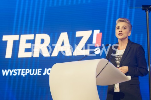  09.12.2018 WARSZAWA<br />KONWENCJA PARTII TERAZ!<br />N/Z JOANNA SCHEURING WIELGUS<br /> 