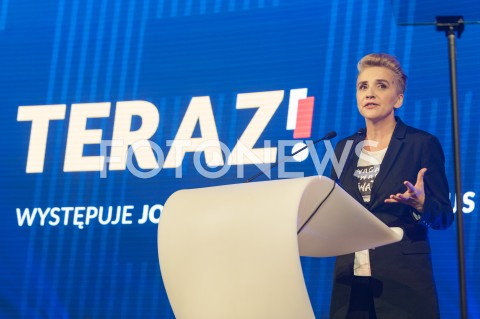  09.12.2018 WARSZAWA<br />KONWENCJA PARTII TERAZ!<br />N/Z JOANNA SCHEURING WIELGUS<br /> 