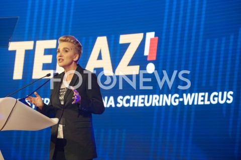  09.12.2018 WARSZAWA<br />KONWENCJA PARTII TERAZ!<br />N/Z JOANNA SCHEURING WIELGUS<br /> 
