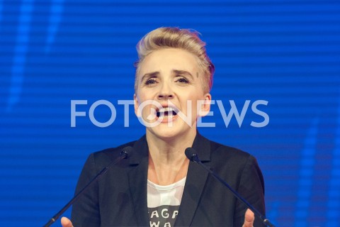  09.12.2018 WARSZAWA<br />KONWENCJA PARTII TERAZ!<br />N/Z JOANNA SCHEURING WIELGUS<br /> 