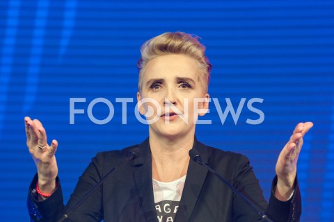  09.12.2018 WARSZAWA<br />KONWENCJA PARTII TERAZ!<br />N/Z JOANNA SCHEURING WIELGUS<br /> 