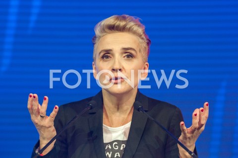  09.12.2018 WARSZAWA<br />KONWENCJA PARTII TERAZ!<br />N/Z JOANNA SCHEURING WIELGUS<br /> 