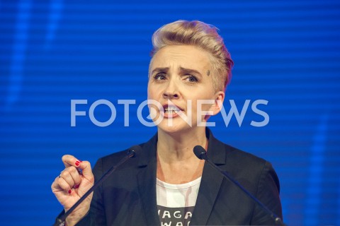  09.12.2018 WARSZAWA<br />KONWENCJA PARTII TERAZ!<br />N/Z JOANNA SCHEURING WIELGUS<br /> 