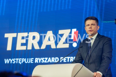  09.12.2018 WARSZAWA<br />KONWENCJA PARTII TERAZ!<br />N/Z RYSZARD PETRU<br /> 