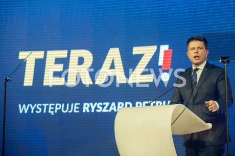  09.12.2018 WARSZAWA<br />KONWENCJA PARTII TERAZ!<br />N/Z RYSZARD PETRU<br /> 