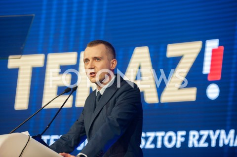  09.12.2018 WARSZAWA<br />KONWENCJA PARTII TERAZ!<br />N/Z KRZYSZTOF RZYMAN<br /> 