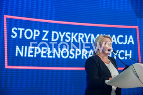  09.12.2018 WARSZAWA<br />KONWENCJA PARTII TERAZ!<br />N/Z IWONA HARTWICH<br /> 