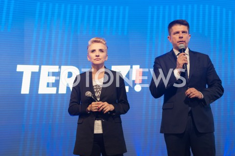  09.12.2018 WARSZAWA<br />KONWENCJA PARTII TERAZ!<br />N/Z RYSZARD PETRU JOANNA SCHEURING WIELGUS<br /> 