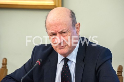 Jacek Rostowski przed komisją ds. VAT w Warszawie