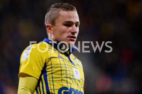  10.12.2018 GDYNIA<br />
PILKA NOZNA - EKSTRAKLASA SEZON 2018/2019<br />
MECZ ARKA GDYNIA - CRACOVIA<br />
N/Z MICHAL NALEPA PORTRET<br />
 