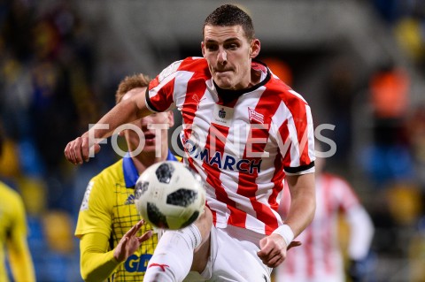  10.12.2018 GDYNIA<br />
PILKA NOZNA - EKSTRAKLASA SEZON 2018/2019<br />
MECZ ARKA GDYNIA - CRACOVIA<br />
N/Z NIKO DATKOVIC PORTRET<br />
 