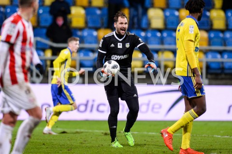  10.12.2018 GDYNIA<br />
PILKA NOZNA - EKSTRAKLASA SEZON 2018/2019<br />
MECZ ARKA GDYNIA - CRACOVIA<br />
N/Z PAVELS STEINBORS EMOCJE<br />
 