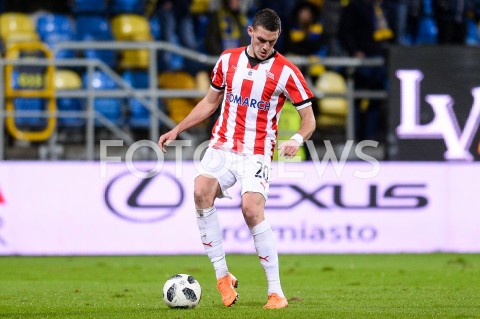  10.12.2018 GDYNIA<br />
PILKA NOZNA - EKSTRAKLASA SEZON 2018/2019<br />
MECZ ARKA GDYNIA - CRACOVIA<br />
N/Z NIKO DATKOVIC SYLWETKA<br />
 