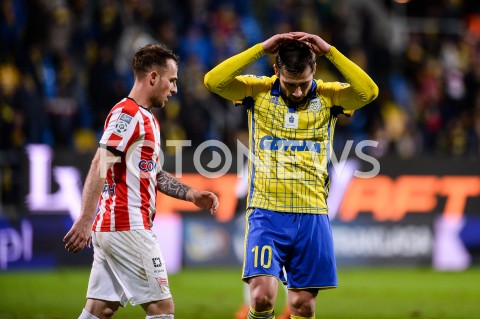  10.12.2018 GDYNIA<br />
PILKA NOZNA - EKSTRAKLASA SEZON 2018/2019<br />
MECZ ARKA GDYNIA - CRACOVIA<br />
N/Z LUKA ZARANDIA EMOCJE<br />
 