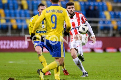  10.12.2018 GDYNIA<br />
PILKA NOZNA - EKSTRAKLASA SEZON 2018/2019<br />
MECZ ARKA GDYNIA - CRACOVIA<br />
N/Z JAVIER HERNANDEZ<br />
 