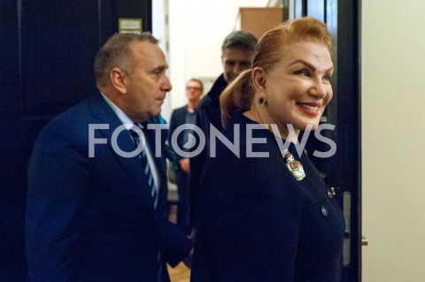  11.12.2018 WARSZAWA SEJM<br />SPOTKANIE AMBASADOR USA W POLSCE Z LIDEREM PARTII OPOZYCYJNEJ<br />N/Z GRZEGORZ SCHETYNA GEORGETTE MOSBACHER<br /> 