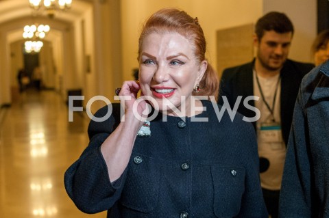  11.12.2018 WARSZAWA SEJM<br />SPOTKANIE AMBASADOR STANOW ZJEDNOCZONYCH W POLSCE Z LIDEREM PARTII OPOZYCYJNEJ<br />N/Z GEORGETTE MOSBACHER<br /> 