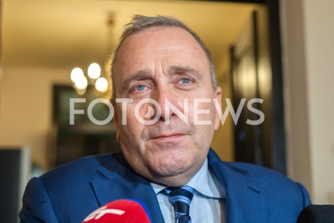  11.12.2018 WARSZAWA SEJM<br />SPOTKANIE AMBASADOR STANOW ZJEDNOCZONYCH W POLSCE Z LIDEREM PARTII OPOZYCYJNEJ<br />N/Z GRZEGORZ SCHETYNA<br /> 