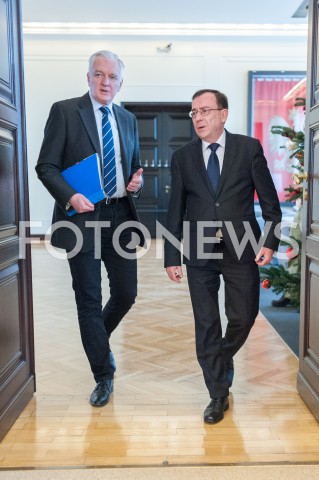  11.12.2018 WARSZAWA<br />POSIEDZENIE RADY MINISTROW<br />N/Z JAROSLAW GOWIN MARIUSZ KAMINSKI<br /> 
