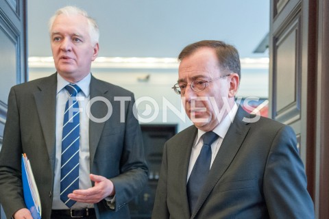  11.12.2018 WARSZAWA<br />POSIEDZENIE RADY MINISTROW<br />N/Z JAROSLAW GOWIN MARIUSZ KAMINSKI<br /> 