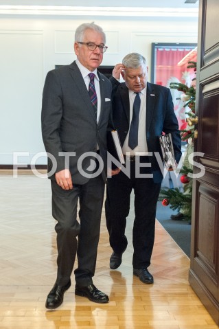  11.12.2018 WARSZAWA<br />POSIEDZENIE RADY MINISTROW<br />N/Z JACEK CZAPUTOWICZ MAREK SUSKI<br /> 