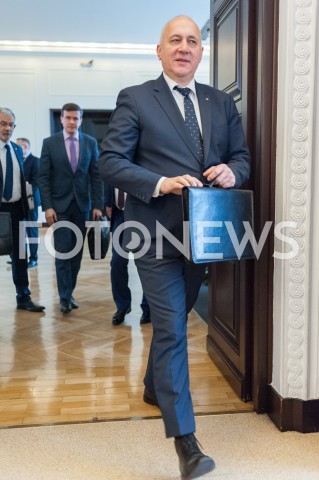  11.12.2018 WARSZAWA<br />POSIEDZENIE RADY MINISTROW<br />N/Z JOACHIM BRUDZINSKI<br /> 