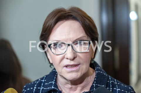  12.12.2018 WARSZAWA SEJM<br />POSIEDZENIE SEJMU<br />N/Z EWA KOPACZ<br /> 