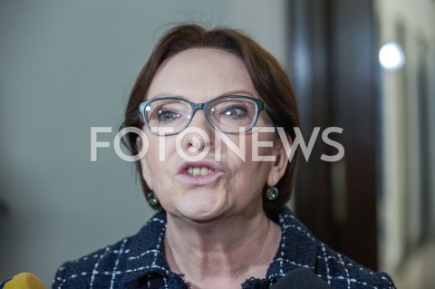  12.12.2018 WARSZAWA SEJM<br />POSIEDZENIE SEJMU<br />N/Z EWA KOPACZ<br /> 