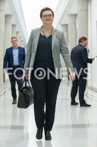  12.12.2018 WARSZAWA SEJM<br />POSIEDZENIE SEJMU<br />N/Z KATARZYNA LUBNAUER<br /> 