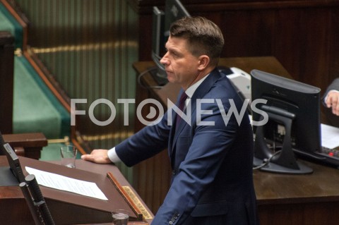  12.12.2018 WARSZAWA SEJM<br />POSIEDZENIE SEJMU<br />N/Z RYSZARD PETRU<br /> 