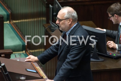  12.12.2018 WARSZAWA SEJM<br />POSIEDZENIE SEJMU<br />N/Z GRZEGORZ DLUGI<br /> 