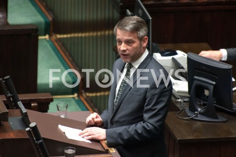  12.12.2018 WARSZAWA SEJM<br />POSIEDZENIE SEJMU<br />N/Z TOMASZ CIMOSZEWICZ<br /> 