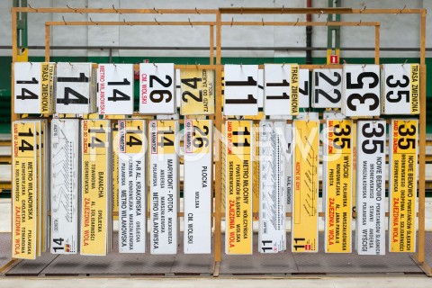  12.12.2018 WARSZAWA<br />INAUGURACJA AKCJI TRAMWAJ ROZNORODNOSCI<br />N/Z ZAJEZDNIA TRAMWAJOWA TABLICA TABLICE INFORMACYJNE NUMER TRASA<br /> 