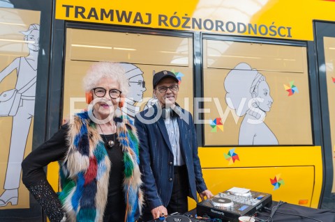  12.12.2018 WARSZAWA<br />INAUGURACJA AKCJI TRAMWAJ ROZNORODNOSCI<br />N/Z DJ WIKA WIRGINIA SZMYT<br /> 