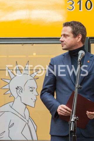  12.12.2018 WARSZAWA<br />INAUGURACJA AKCJI TRAMWAJ ROZNORODNOSCI<br />N/Z RAFAL TRZASKOWSKI<br /> 