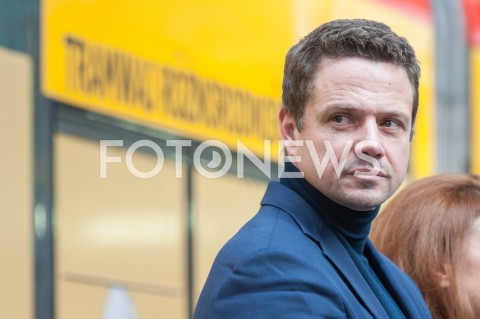  12.12.2018 WARSZAWA<br />INAUGURACJA AKCJI TRAMWAJ ROZNORODNOSCI<br />N/Z RAFAL TRZASKOWSKI<br /> 