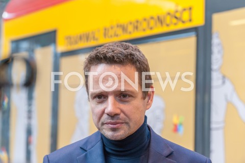  12.12.2018 WARSZAWA<br />INAUGURACJA AKCJI TRAMWAJ ROZNORODNOSCI<br />N/Z RAFAL TRZASKOWSKI<br /> 