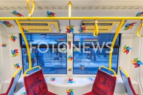  12.12.2018 WARSZAWA<br />INAUGURACJA AKCJI TRAMWAJ ROZNORODNOSCI<br />N/Z TRAMWAJ WNETRZE<br /> 