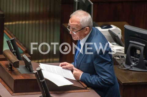  13.12.2018 WARSZAWA SEJM<br />POSIEDZENIE SEJMU<br />N/Z KRZYSZTOF TCHORZEWSKI<br /> 