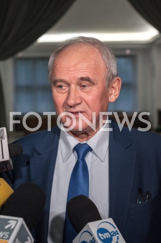  13.12.2018 WARSZAWA SEJM<br />POSIEDZENIE SEJMU<br />N/Z KRZYSZTOF TCHORZEWSKI<br /> 