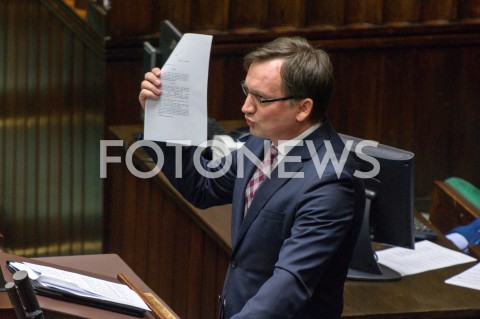 Posiedzenie Sejmu w Warszawie