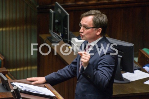  13.12.2018 WARSZAWA SEJM<br />POSIEDZENIE SEJMU<br />N/Z ZBIGNIEW ZIOBRO<br /> 