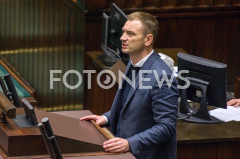  13.12.2018 WARSZAWA SEJM<br />POSIEDZENIE SEJMU<br />N/Z SLAWOMIR NITRAS<br /> 