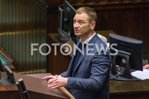  13.12.2018 WARSZAWA SEJM<br />POSIEDZENIE SEJMU<br />N/Z SLAWOMIR NITRAS<br /> 