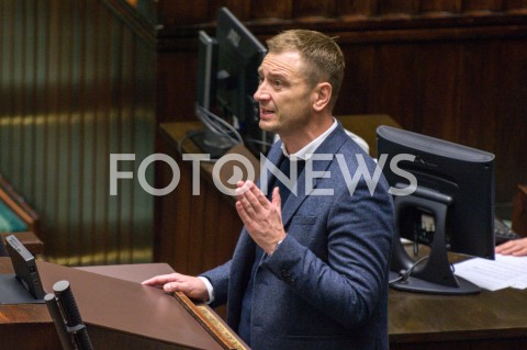  13.12.2018 WARSZAWA SEJM<br />POSIEDZENIE SEJMU<br />N/Z SLAWOMIR NITRAS<br /> 