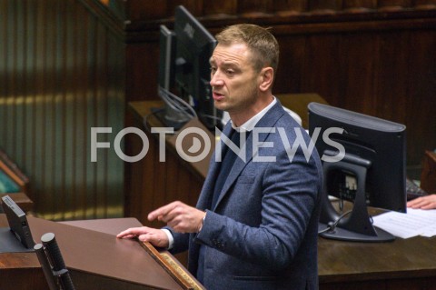  13.12.2018 WARSZAWA SEJM<br />POSIEDZENIE SEJMU<br />N/Z SLAWOMIR NITRAS<br /> 