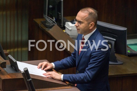  13.12.2018 WARSZAWA SEJM<br />POSIEDZENIE SEJMU<br />N/Z MICHAL SZCZERBA<br /> 